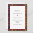 Buscar escocesa boda invitaciones Escocés
