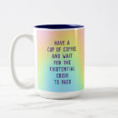 Buscar existencial tazas Humor
