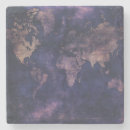 Buscar mapa del mundo vintage posavasos Viajar