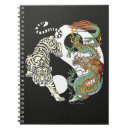 Buscar símbolo del dragón libretas General y unisex