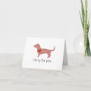 Buscar dachshund valentine tarjetas Para ella