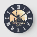 Buscar rascacielos nueva york de relojes de pared Construcción