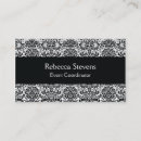 Buscar cordón blanco tarjetas de visita Damasco