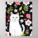 Buscar gato sonriente posters Flores