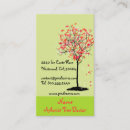 Buscar arquitectos paisajistas tarjetas de visita Árbol