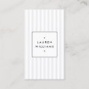 Buscar pinstripe tarjetas de visita Elegante