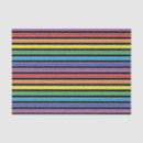 Buscar rayas del arco iris papel de seda Rojo