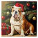 Buscar bulldog azulejos Navidades