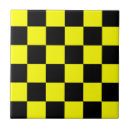 Buscar amarillo y negro azulejos A cuadros