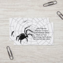 Buscar araña tarjetas de visita General y unisex
