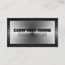 Buscar plata metalizada tarjetas de visita Profesional