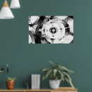 Buscar desconocido posters Blanco y negro