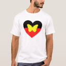 Buscar bandera del aborigen camisetas Australianos aborígenes