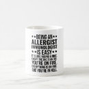 Buscar alérgico tazas Alergia