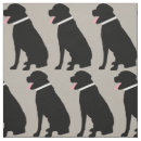 Buscar labrador negro telas Silueta