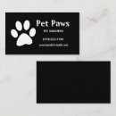 Buscar dog grooming tarjetas de visita Servicio