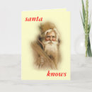 Buscar el ateísmo tarjetas Santa