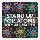 Buscar átomos pegatinas Científico