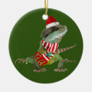 Buscar reptil adornos Navidad