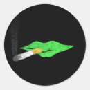 Buscar humo redondas pegatinas Divertido