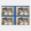 Buscar gatitos papel de regalo Para ella