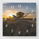 Buscar construcción relojes de pared Rústico