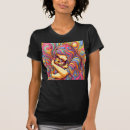 Buscar gato psicodélico camisetas Retro