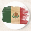 Buscar bandera española posavasos Mexicano