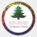 Buscar brillantes pegatinas De navidad