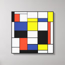 Buscar mondrian arte Azul