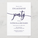 Buscar azul y blanco invitaciones Para ellos