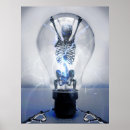 Buscar bombillas posters Azul