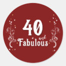 Buscar mujer de los años 40 pegatinas 40 y fabuloso