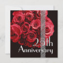 Buscar 25to aniversario invitaciones Blanco