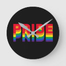 Buscar orgullo gay relojes de pared Lgbtq