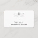 Buscar libélula tarjetas de visita Simple