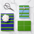 Buscar rayas azules papel de regalo Para él