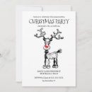 Buscar rudolph invitaciones Festivo