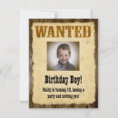 Buscar wanted poster invitaciones Oeste