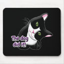 Buscar gatos negros lindos alfombrillas de raton General y unisex