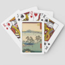 Buscar japonés barajas de cartas Hokusai
