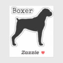 Buscar de boxer pegatinas Perro boxeador