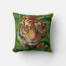Buscar tigre abstracto cojines Jungla