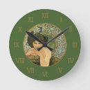 Buscar alfons mucha relojes de pared Elegante