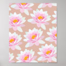 Buscar flor del loto posters Lirio de agua