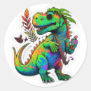 Buscar dinos pegatinas Adorable