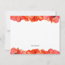 Buscar flores rojas tarjetas nota Floral