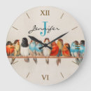 Buscar pájaro del vintage relojes de pared Para todos