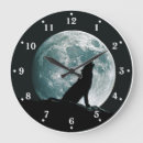 Buscar del lobo relojes de pared Fauna