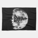 Buscar luna llena paños de cocina Vintage